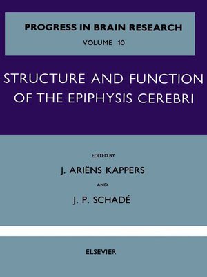 cover image of Structure and Function of the Epiphysis Cerebri